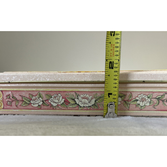 VTG Metal Tin Keller Charles of Philadelphia Flowers Floral Pink White Charity - Picture 10 of 11